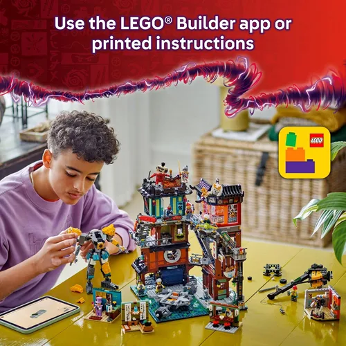 Vista 7 de LEGO NINJAGO City Workshops - Juguete de construcción – Juego de ninja para niños y niñas, a partir de 14 años – Regalo para adolescentes – Incluye