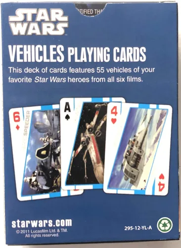 Vista 2 de Vehículos de Star Wars Heroes Juego de cartas