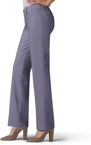 Vista 2 de Lee Secretly Shapes - Pantalones para mujer, de corte regular y pierna recta