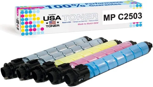 Vista 12 de MADE IN USA TONER Repuesto compatible para Ricoh Lanier Savin MP C2003, MP C2503, MP C2004, MP C2504, 841918 (negro)