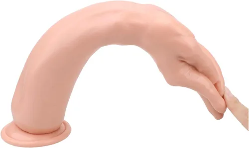 Vista 3 de Manos artificiales de 14.6 in, tapón anal, juguetes para mujeres, dilatador vaginal, dilatador para hombres, dildos grandes, masturbador femenino