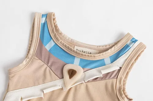Vista 4 de Traje de baño de una pieza para niñas y niñas, Nieve