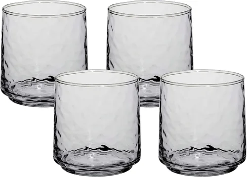 Vista 6 de Anchor Hocking Aniston - Vasos para beber (4 piezas, 11.5 onzas, aptos para lavavajillas)