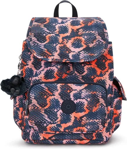 Vista 26 de Mochila pequeña Kipling City Pack para mujer, mochila ligera y versátil para el día, Negro (Black Noir), Pequeño