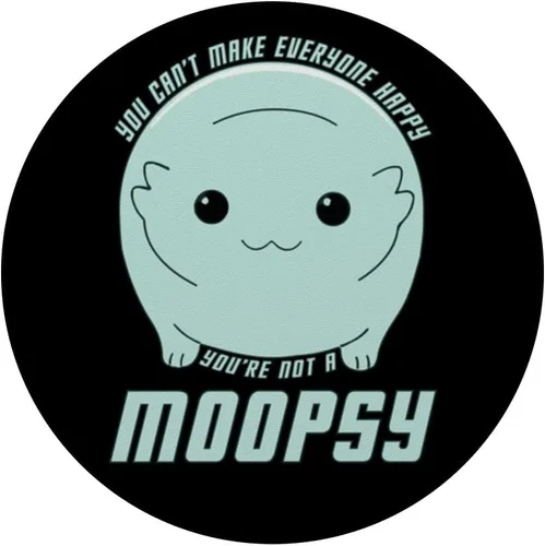 Vista 3 de You're Not A Moopsy (Texto ligero) PopSockets Standard PopGrip