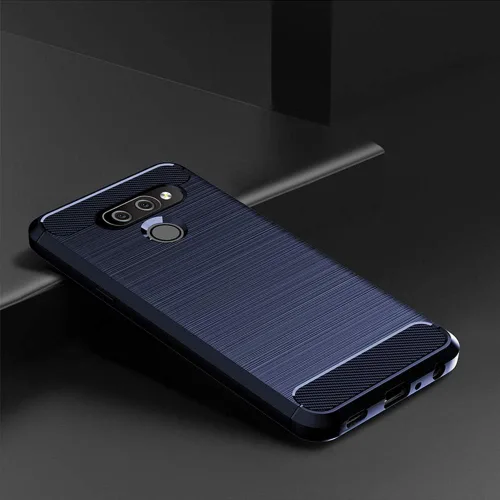 Vista 3 de Funda de teléfono para LG K50 K12 MAX con protector de pantalla de vidrio templado y accesorios para celda, delgada, resistente, cuerpo completo