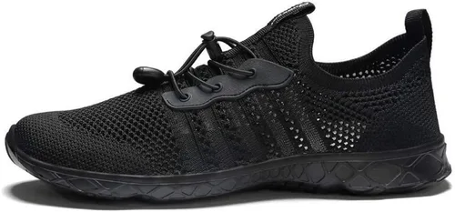 Vista 2 de SUOKENI - zapatos de secado rápido para playa o deportes acuáticos, sin cordones, para mujer, 9