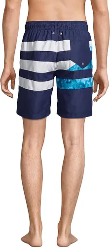 Vista 2 de Lands' End Bañador Volley para hombre de 6 pulgadas