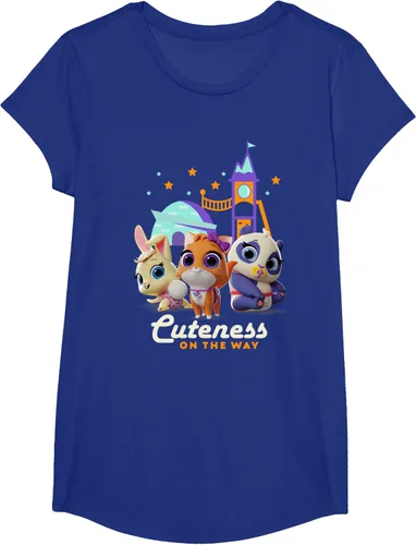 Vista 24 de Disney Camiseta Junior T.O.T.S. Cuteness On the Way Negro