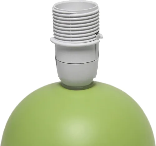 Vista 8 de Simple Designs LT2008-GRN - Lámpara de mesa de cerámica con globo mini, color verde (Paquete de 18)
