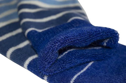 Vista 3 de Invisible World Women's Alpaca Socks Cozy Cute Striped Winter Gear