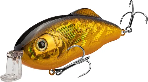 Vista 9 de Strike King Hybrid Hunter Jr Crankbait Fishing Lure, 1/2 oz, Reflective 3D Eyes
