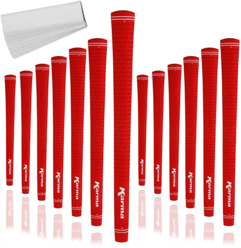 Vista 29 de Karma Puños de golf de terciopelo para hombres, mujeres, jóvenes Tamaño pequeño, estándar, mediano, grande y Jumbo 6 colores Elige un paquete