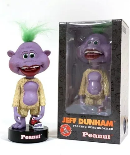 Vista 4 de Jeff Dunham - Talking Peanut Bobblehead Talking Bobblehead con 6 frases únicas (8")