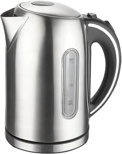 Vista 9 de [Usado] MegaChef 1.8Lt. Cuerpo de vidrio y hervidor de té eléctrico de acero inoxidable con infusor de té