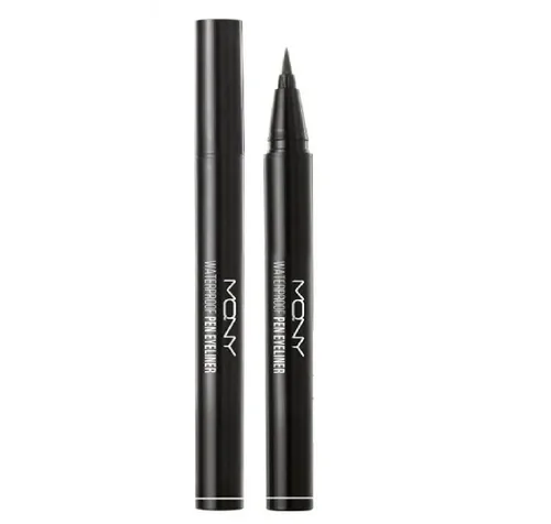 Vista 2 de MACQUEEN - Delineador de ojos impermeable (marrón negro)