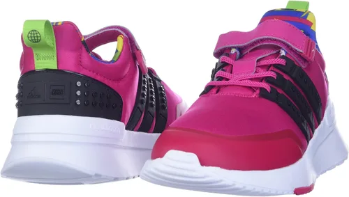 Vista 7 de adidas Niños Sportwear Racer TR x Lego Zapatos, Nube BlancoShock AzulRojo