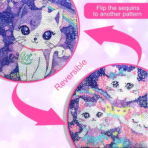 Vista 3 de Mochila con ruedas de 3 piezas para niñas y niños, bolsa de libros con ruedas de dinosaurio de unicornio