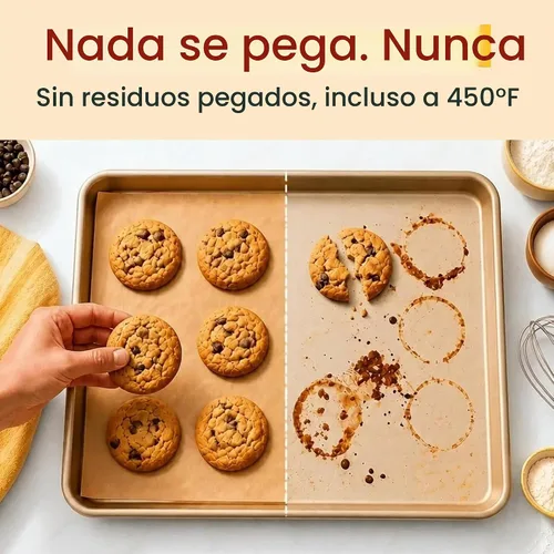 Vista 3 de Baker's Signature Rollo de papel pergamino sin blanquear con cortador, 15in