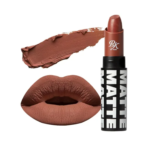 Vista 27 de Lápiz labial mate, besos de rubí, color fantasía (Aphrodite)