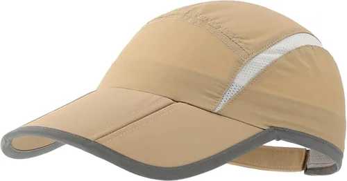 Vista 41 de connectyle plegable malla deportes cap con transpirable con rayas reflectantes Sun Runner Cap