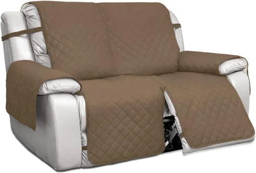 Vista 10 de PureFit Fundas de Sofá Reversibles Resistentes al Agua para Sofá Reclinable de 3 Asientos - Funda Antideslizante para Sofá Reclinable Dividido de 3