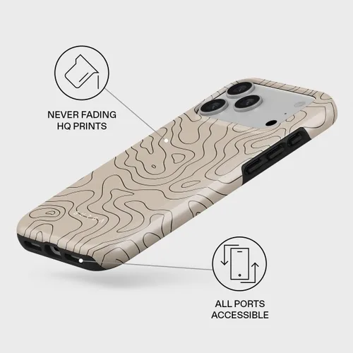 Vista 100 de BURGA Funda de teléfono para iPhone 12 Pro Max, bonita, moderna, estética, con patrón, protección rígida, se adapta a Apple iPhone 12 Pro Max