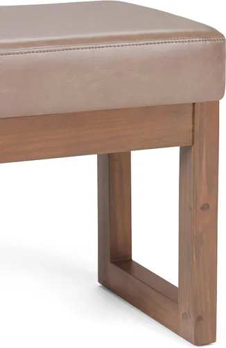 Vista 9 de SIMPLIHOME Milltown - Reposapiés rectangular (26.0 in de ancho) contemporáneo