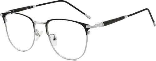 Vista 17 de GUDVUE Lentes de luz azul, para computadora/juegos/TV/teléfonos para mujeres/hombres, antirreflejos/UV400/fatiga ocular, negro/dorado