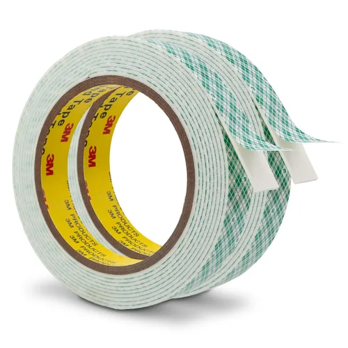Vista 12 de Cinta de espuma de doble cara 0.39" x 10 pies Fabricada con cinta de espuma 3M de pelar y pegar Cinta de montaje Cinta de doble capa de uretano
