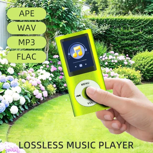 Vista 5 de Reproductor de MP3, reproductor de música digital MP3 multifuncional portátil, reproductor de música LCD de 1.8 pulgadas con auriculares