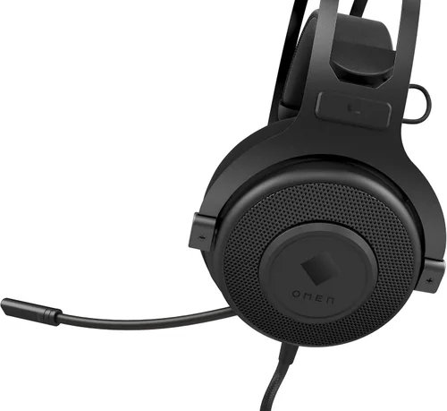 Vista 4 de HP OMEN Blast Headset Auriculares para juegos con micrófono retráctil con cancelación de ruido y sonido envolvente 7.1 Auriculares