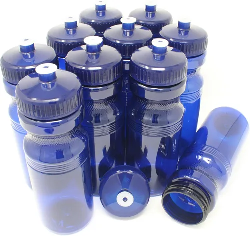 Vista 9 de Rolling Sands - Botellas de agua de plástico sin BPA de 24 onzas, juego de 10, fabricadas en Estados Unidos