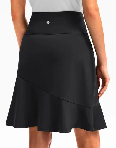 Vista 2 de G Gradual Faldas pantalón para mujer con 5 bolsillos de 20 pulgadas de longitud a la rodilla, falda de golf modesta larga, faldas atléticas de tenis
