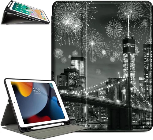 Vista 22 de Funda para iPad de 9ª/7ª/8ª generación de 10.2 pulgadas, compatible con iPad Pro de 10.5 pulgadas, funda para iPad Air de 3ª generación de 10.5