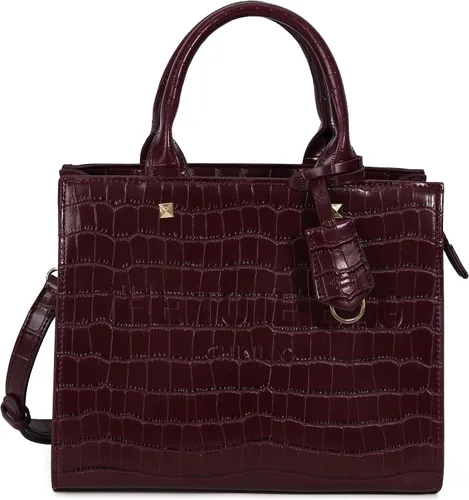 Vista 13 de Bolsa de mano para mujer, estilo satchel, con asa superior y correa para el hombro
