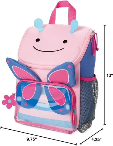 Vista 53 de Skip Hop - Mochila para preescolar, colección Zoo, para niños pequeños de 3 a 4 años, diseño de llama