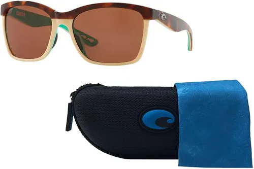 Vista 3 de Costa Anaa 6S9053 Pillow Sunglasses for Women BUNDLE with Designer iWear Complimentary Eyewear Care Kit