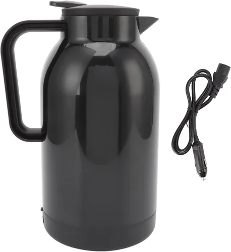 Vista 6 de Keenso Taza eléctrica portátil de la calefacción del coche de la caldera de agua para el café del té 1300ML para el bebé en el camino