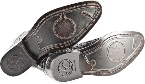 Vista 7 de Cuadra Botas de vestir con Cremallera Chocolate y Negro de 7 a 11, Negro, 10.5