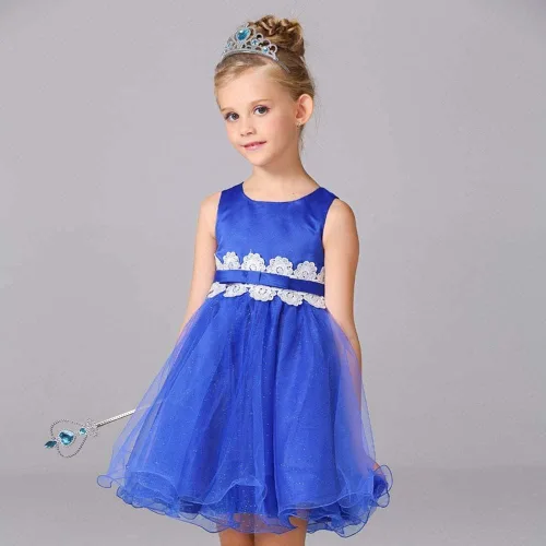 Vista 3 de Vicloon Princess Dress Up Accessories, 2PCS Princess Crown and Wands for Little Girls, Jewelry Toy Gifts Set Christmas