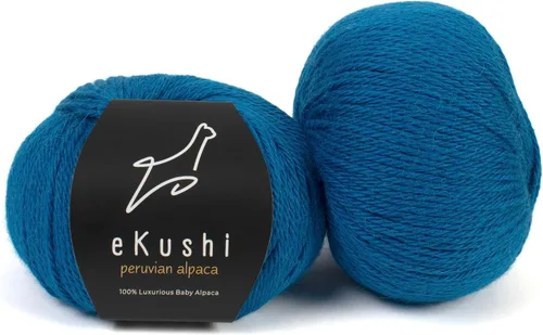 Vista 87 de 100% Hilo de Alpaca Baby para Tejer y Ganchillo - 1 Cono de Hilo Premium DK - Ligero, Hipoalergénico y Térmico Hecho en Perú - Ideal para Proyectos
