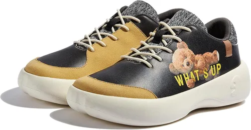 Vista 2 de UIN Zapatos deportivos de moda pintados artísticos para mujer, puntera ancha, con cordones, ligeros, cómodos, para caminar y viajar, Bartello