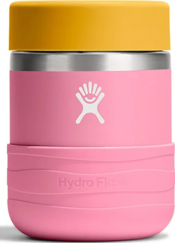 Vista 7 de Hydro Flask Recipiente de alimentos aislado – Contenedor de aperitivos para niños y lonchera – Tarro de comida de 12 onzas en color morado anémona