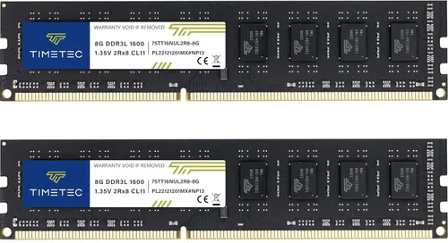 Vista 13 de Timetec Hynix Módulo de memoria grado A, IC, de 1600 megahercios, (PC3 12800), no ECC, sin memoria intermedia, CL11 de 1.35/1.5 voltios, con 240