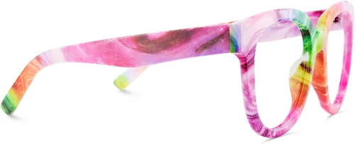 Vista 8 de Zeelool Gafas de bloqueo de luz azul cuadradas retro unisex de gran tamaño Harrell ZOP049594