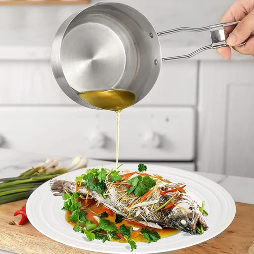Vista 6 de MAGICLULU Olla multifunción de acero inoxidable con tapa de cacerola para suministros de cocina