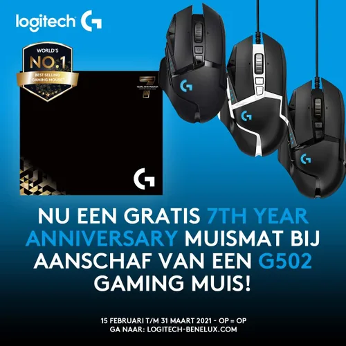 Vista 9 de Logitech G502 Lightspeed - Mouse inalámbrico para juegos, Blanco/Negro