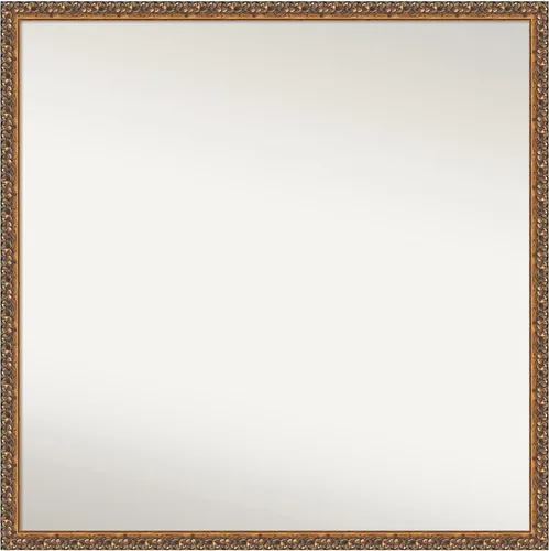 Vista 43 de Amanti Art Espejo de baño de bronce para sobre fregadero, 29 x 19 pulgadas, espejo rectangular de bronce antiguo, marco de madera tradicional