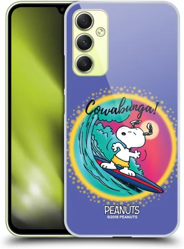 Vista 15 de Head Case Designs Funda rígida con licencia oficial de Peanuts Beach Surf Snoopy Boardwalk Airbrush compatible con Samsung Galaxy S20 FE / 5G Playa
